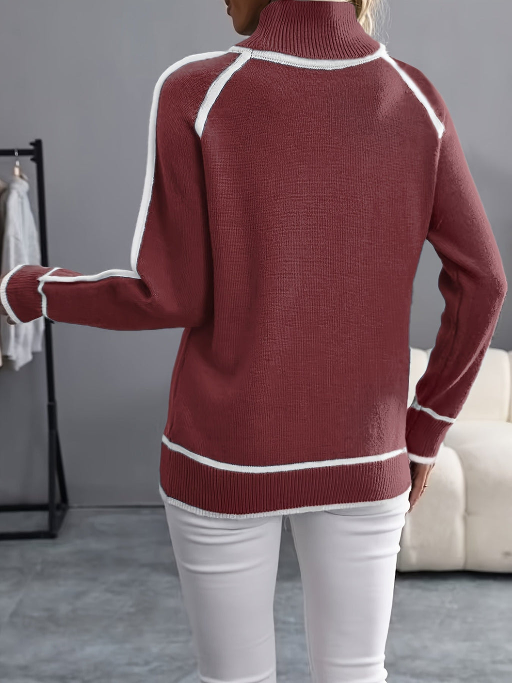 Janice™ High-Neck-Pullover