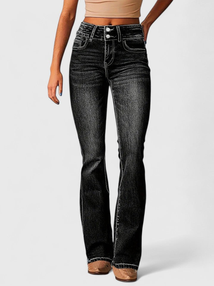 Lorena™ | Figurbetonte Jeans mit High-Waist-Passform