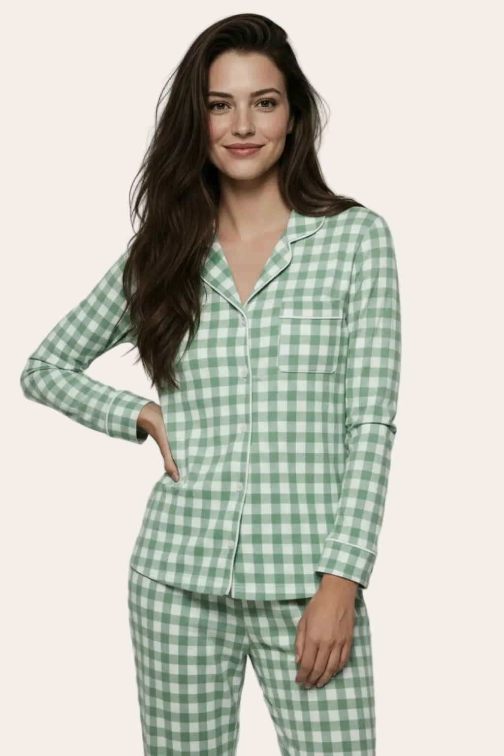 Elina™ | Pyjama-Set in Mintgrün