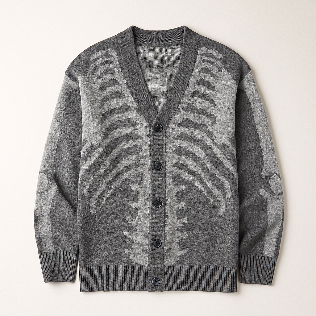 Liam™ Skelett-Cardigan