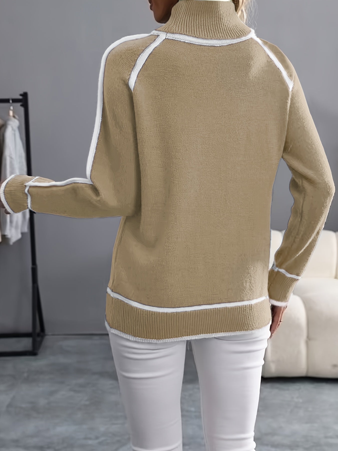 Janice™ High-Neck-Pullover