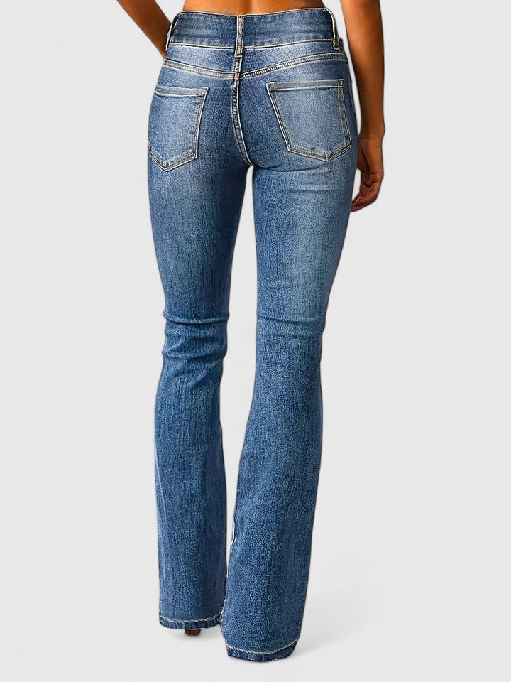 Lorena™ | Figurbetonte Jeans mit High-Waist-Passform