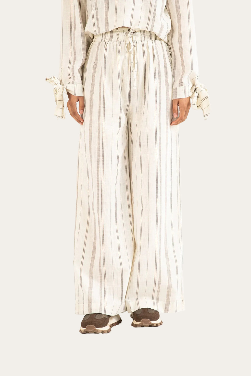 Ivory Breeze™ – Wide Leg Stripe Hose