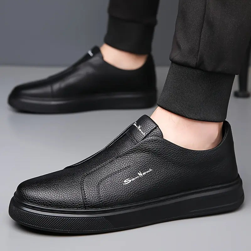 Silvano™ | Leather Slip-On Shoes