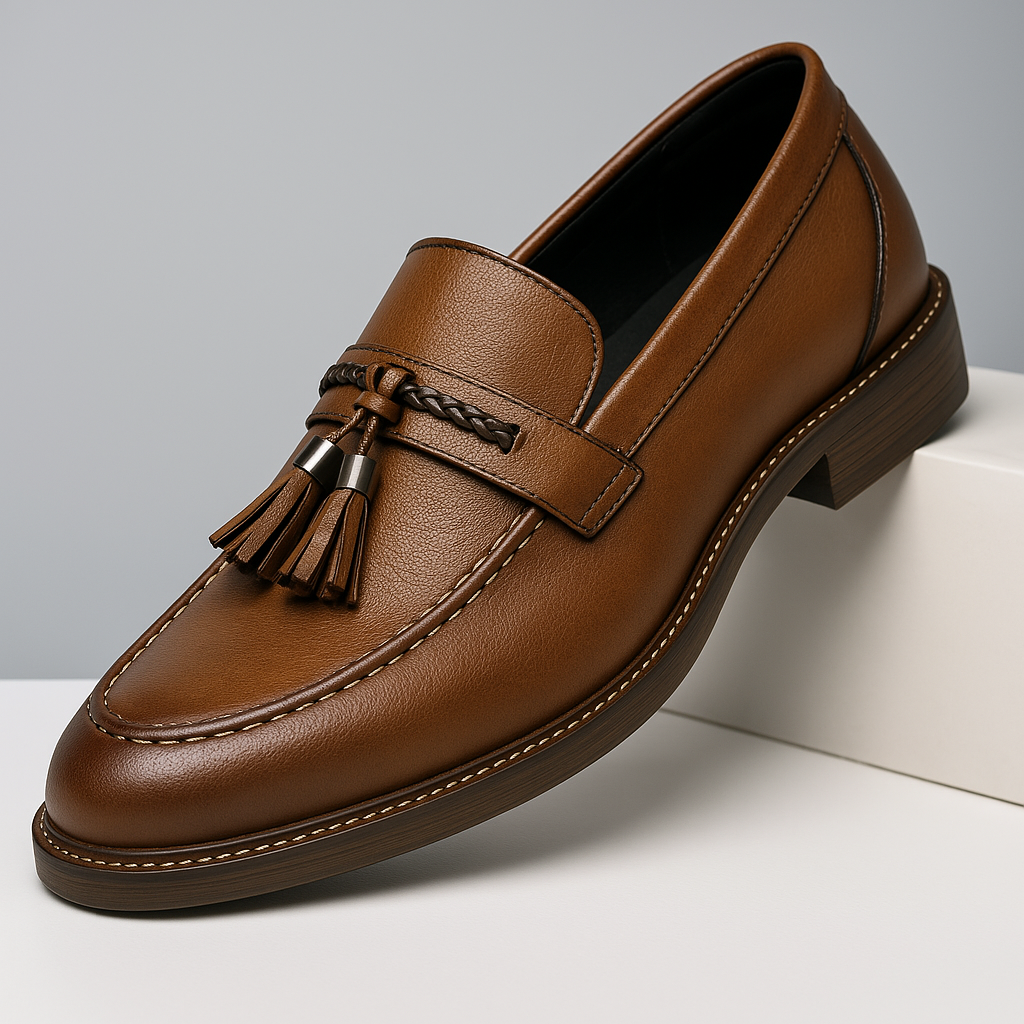 Alessio™ | Leather Tassel Loafers