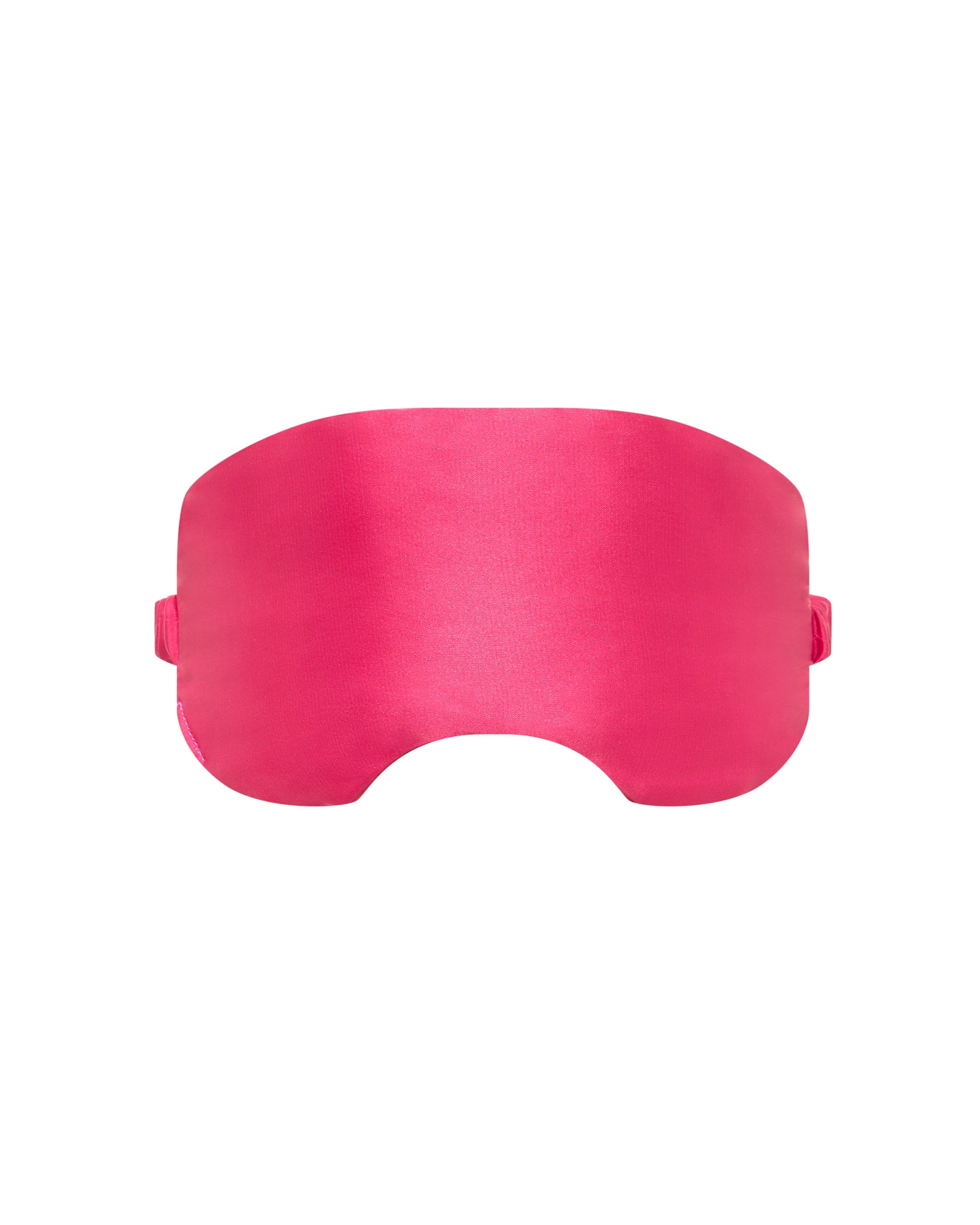 Saskia™ | Edle Satin-Schlafmaske in Fuchsia-Pink