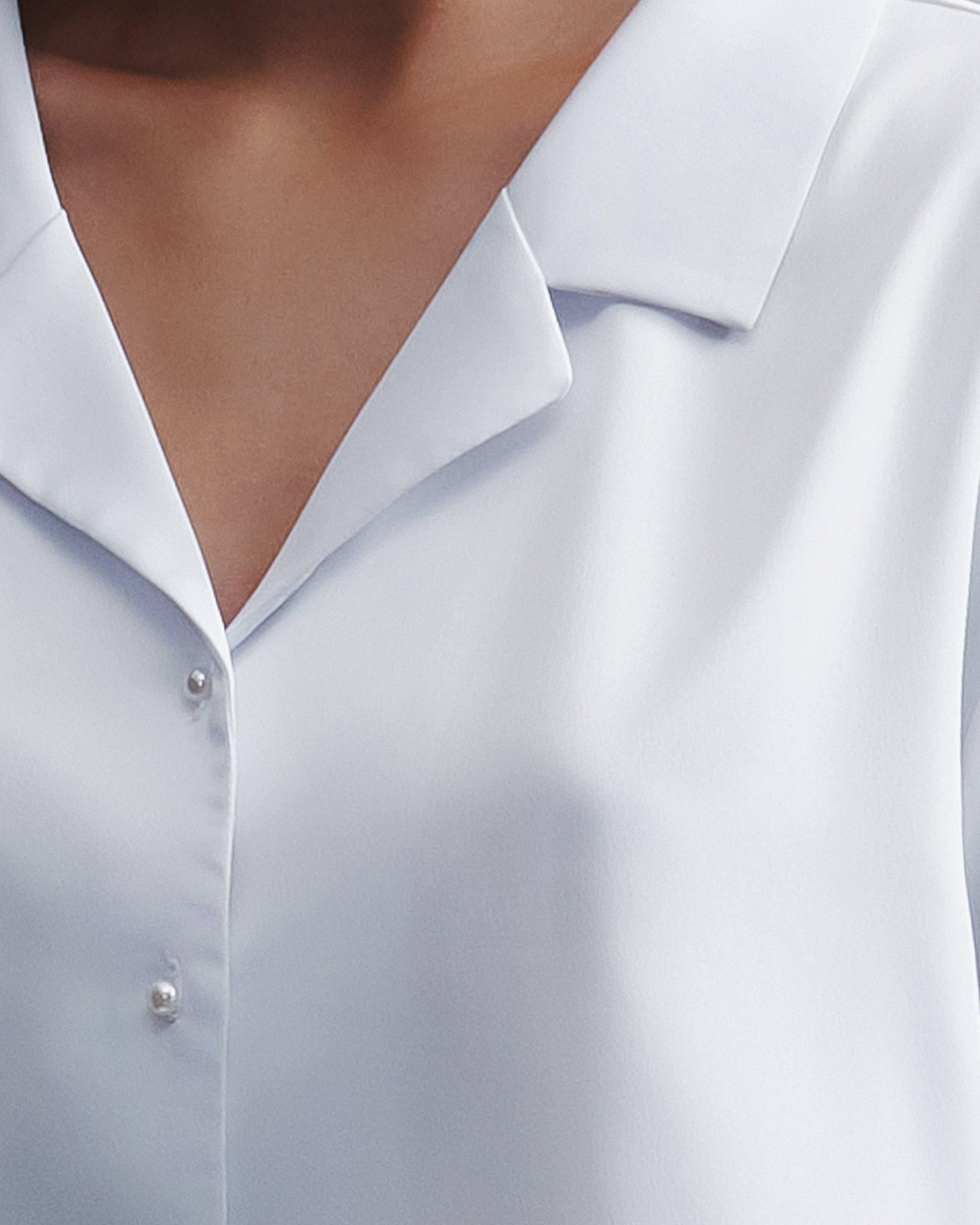 Pearl Satin™ | Elegantes Nachtwäsche-Hemd