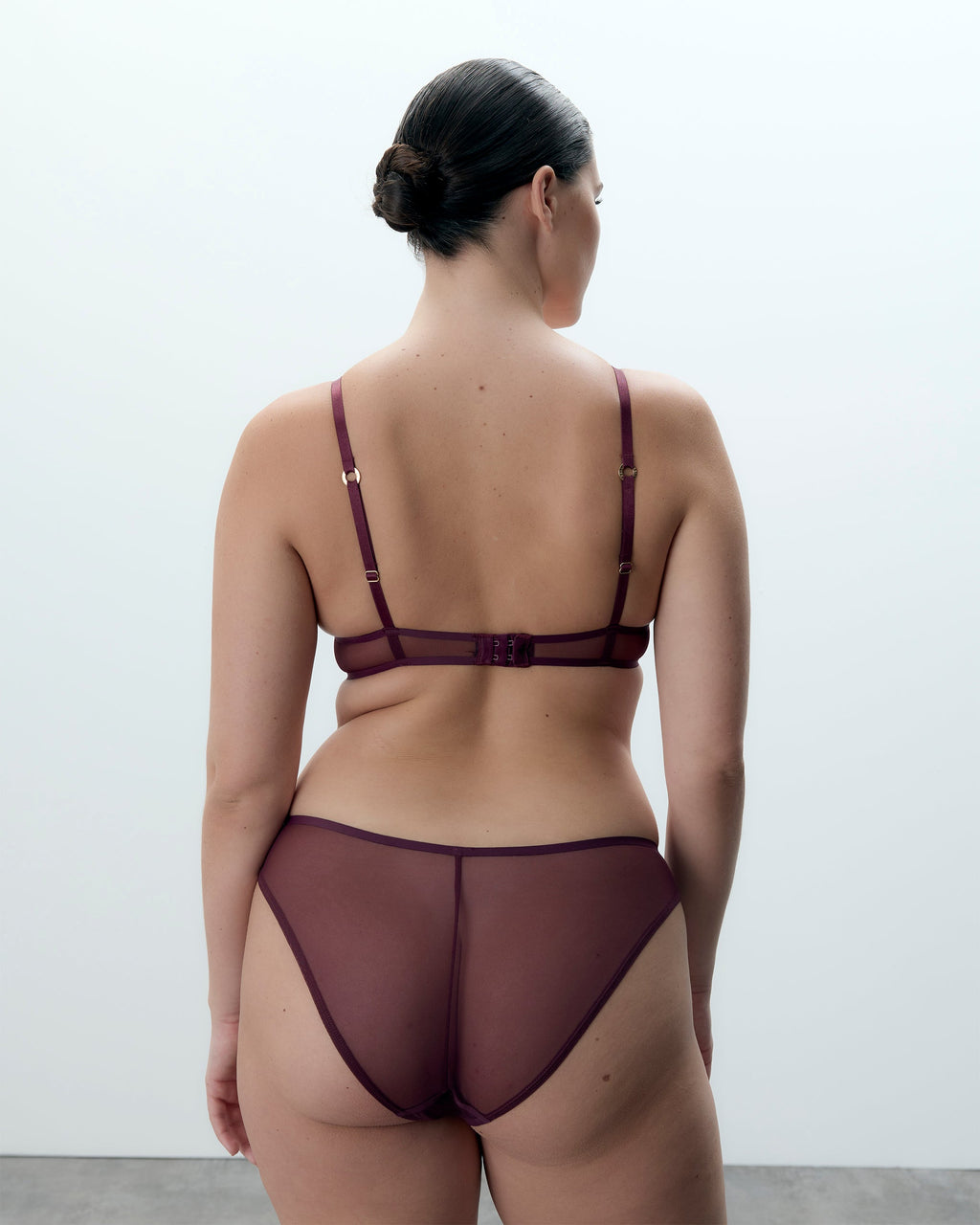 Naomi™ | Mesh-BH – Kirschrot