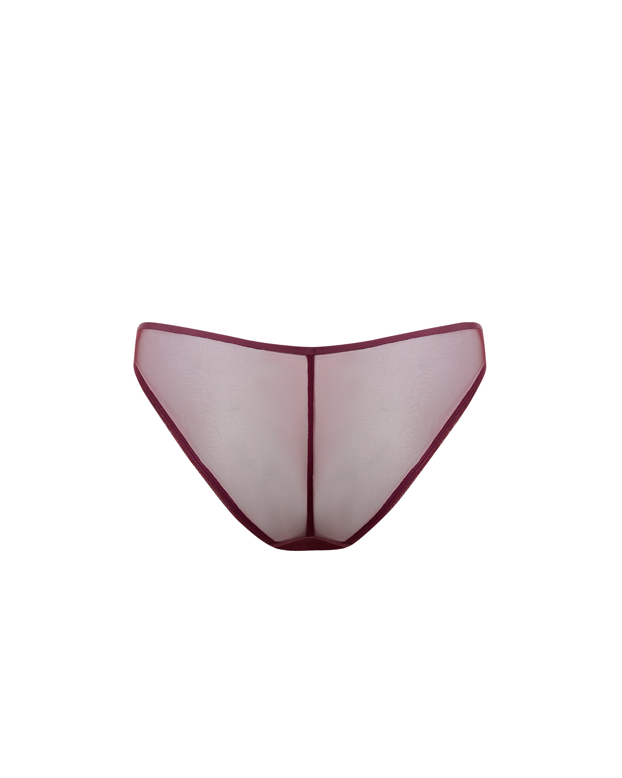 Naomi™ | Mesh-Slip – Kirschrot