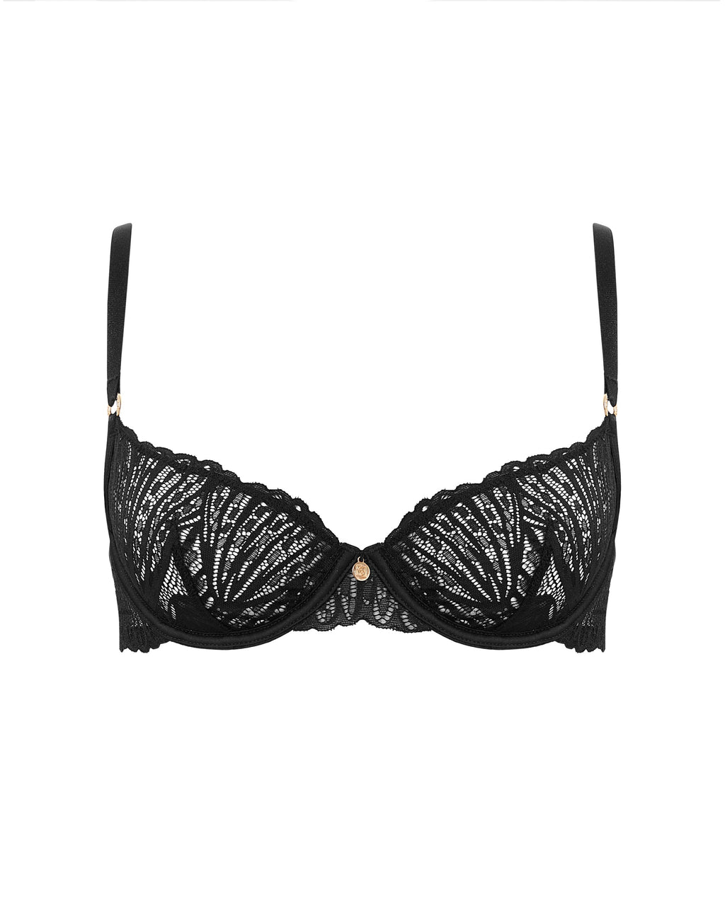 Peyton™ | Spitzen-BH – Schwarz