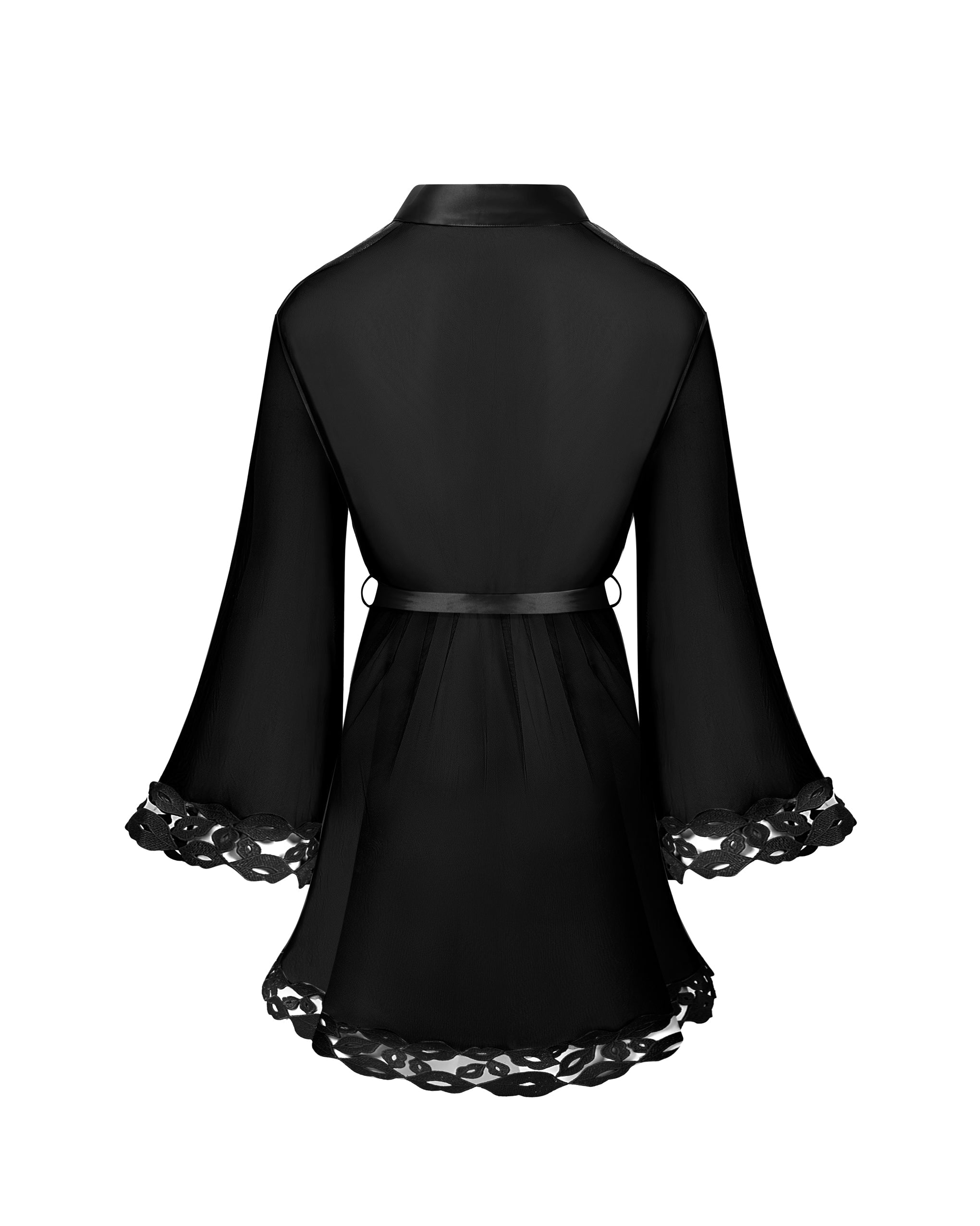 Marian™ | Chiffon-Kimono mit Stickerei