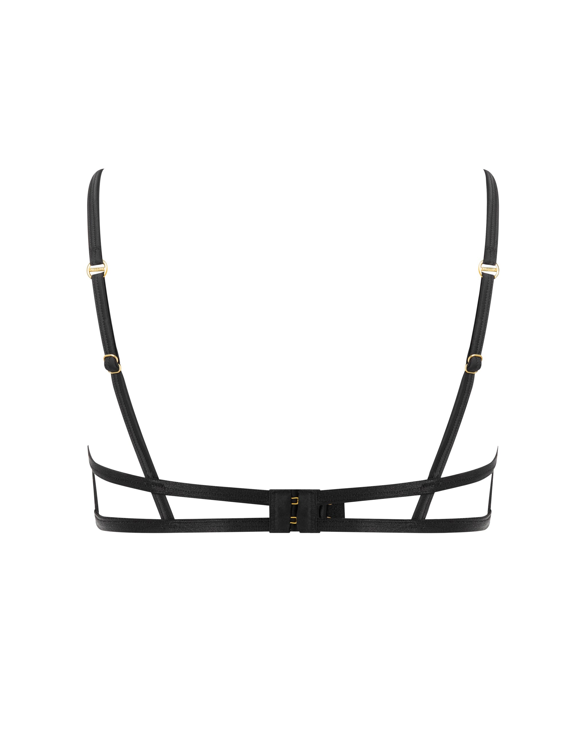 Gia™ | Open Heart BH in Schwarz