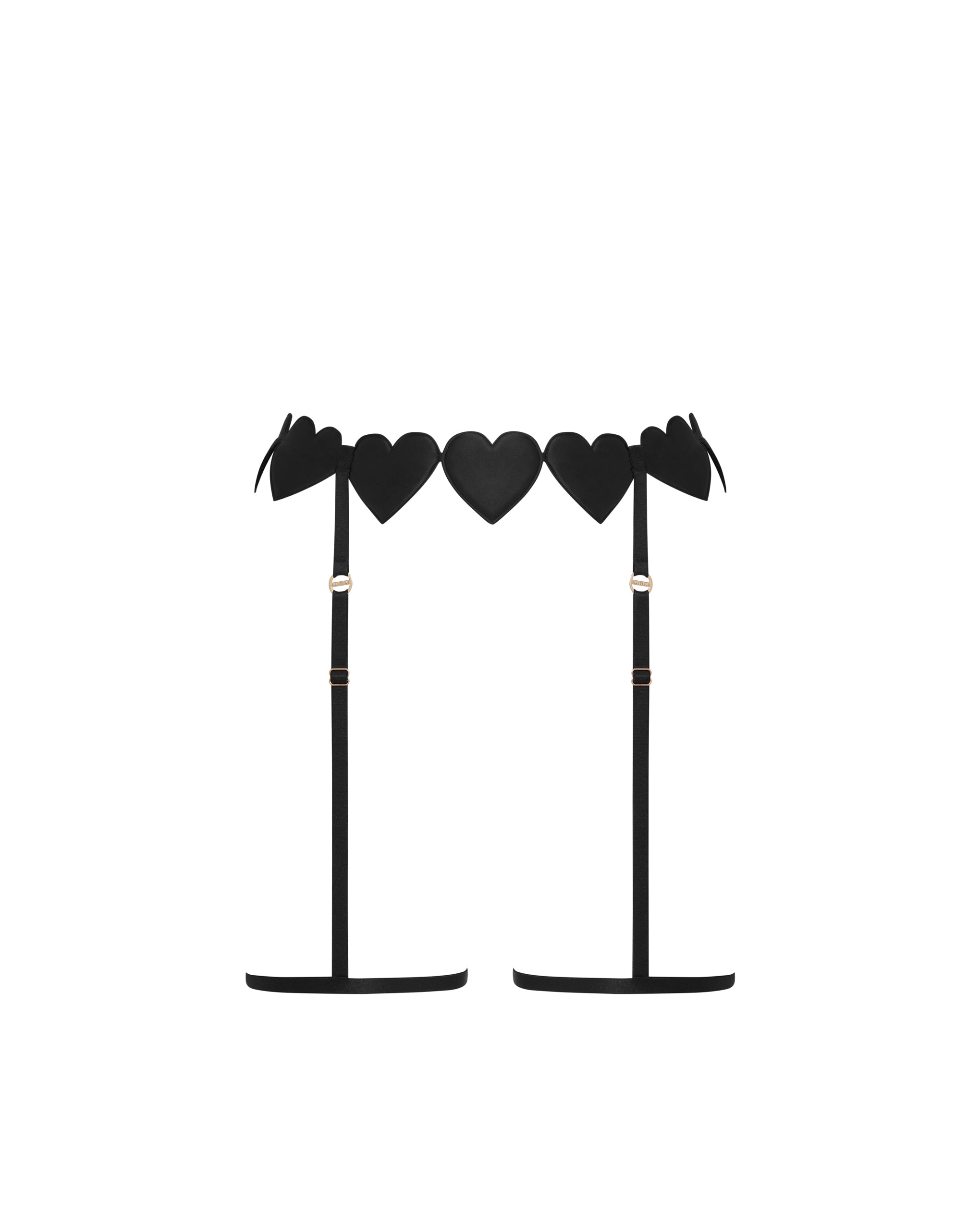 Gia™ | Thigh Harness in Schwarz