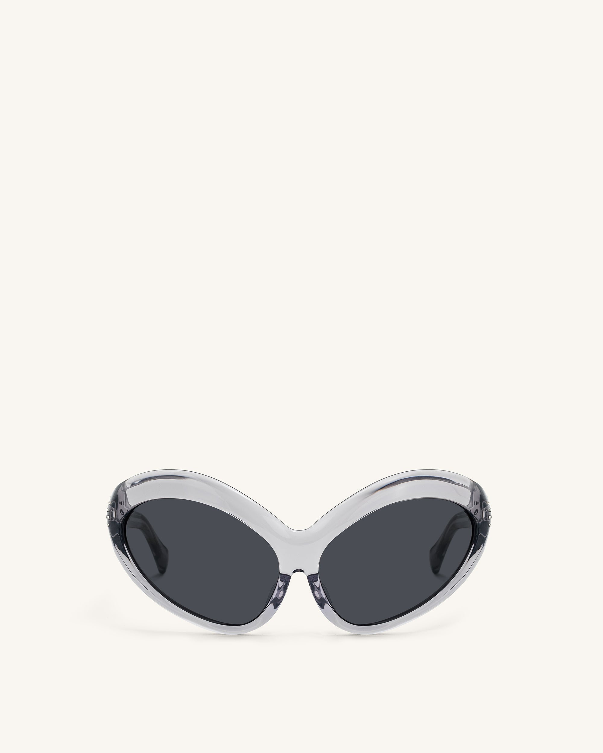 Elara™ | Cat-Eye Sonnenbrille in Grau