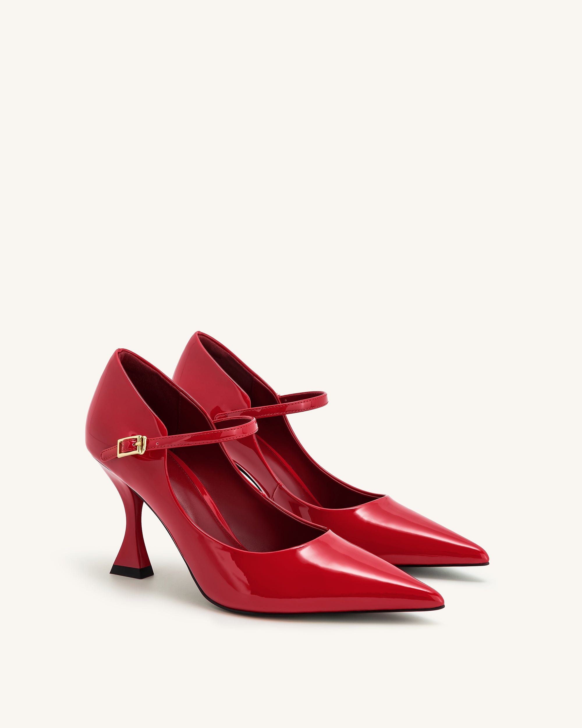 Thalina™ | Elegante Pumps in Rot