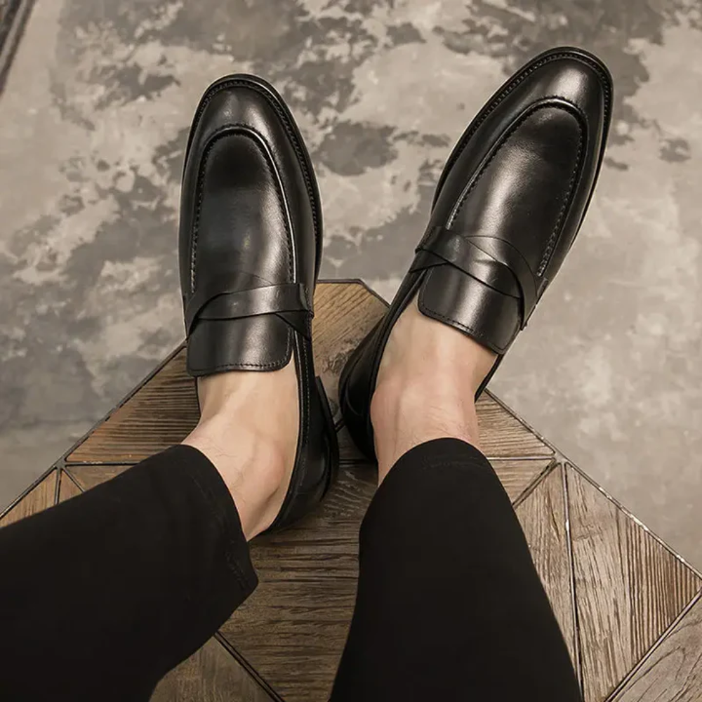 Renato™ | Chic Leather Loafers