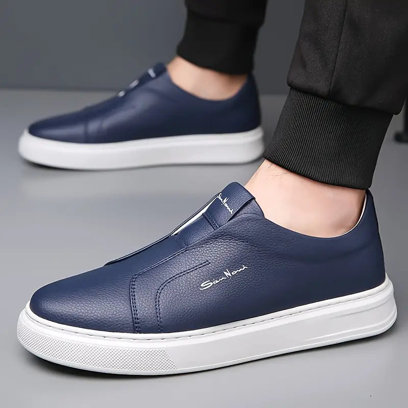 Silvano™ | Leather Slip-On Shoes