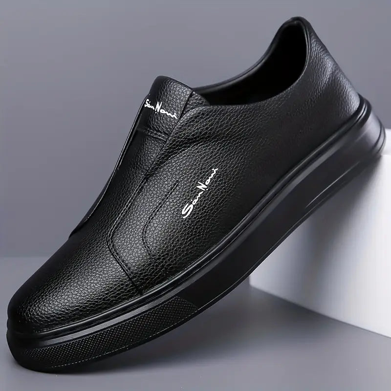 Silvano™ | Leather Slip-On Shoes