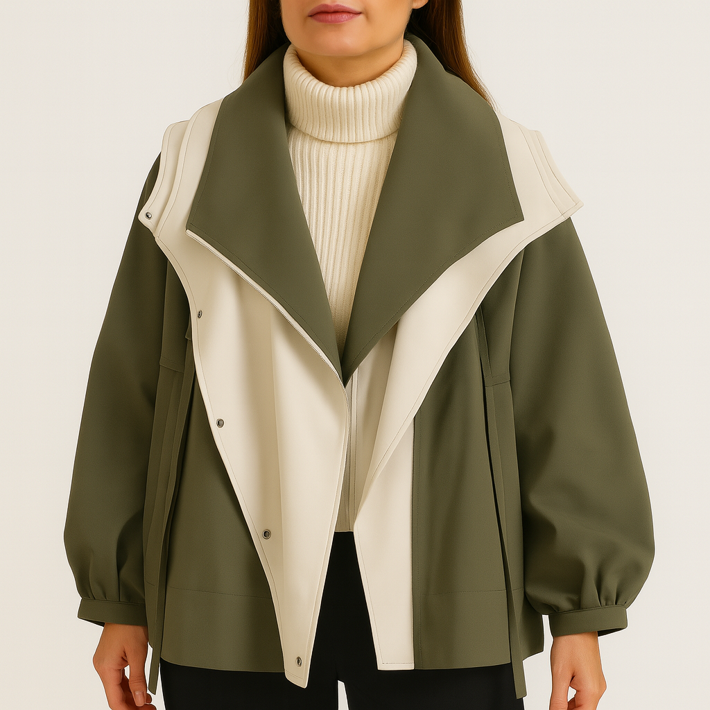 Elara™ | Eleganter wasserabweisender Trenchcoat