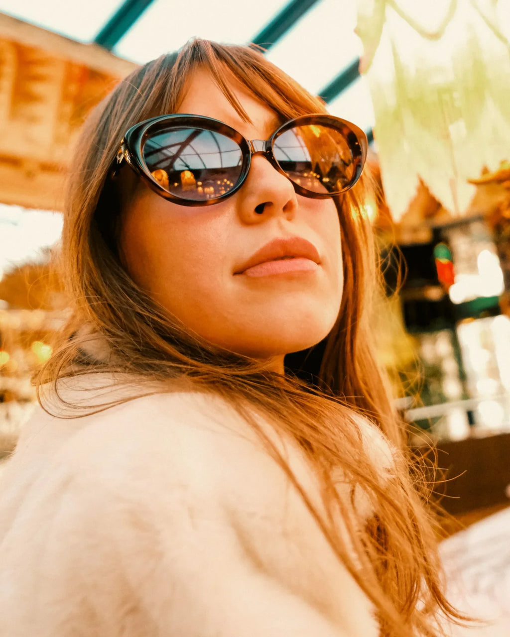 Marisol™ | 70’s Sonnenbrille in Havanna
