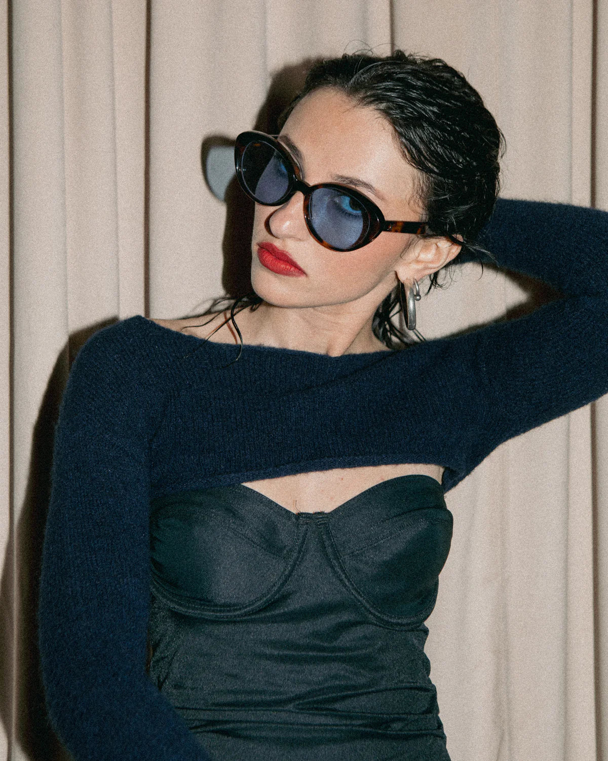 Marisol™ | 70’s Sonnenbrille in Havanna