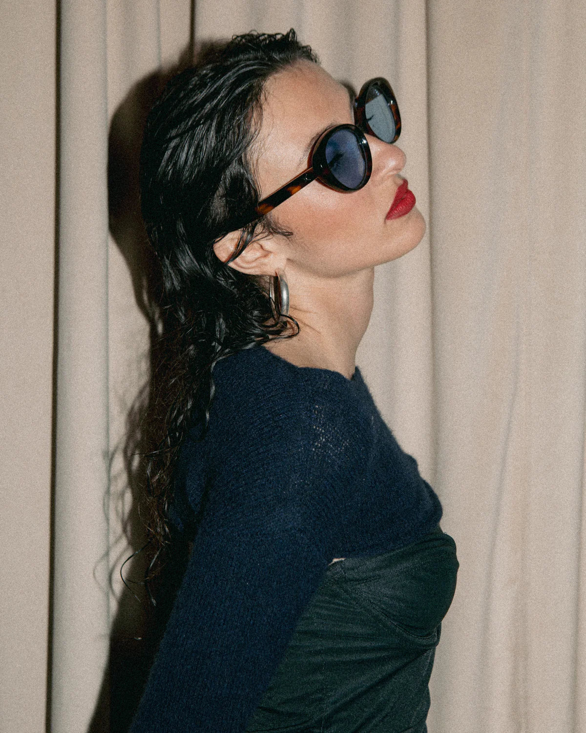 Marisol™ | 70’s Sonnenbrille in Havanna