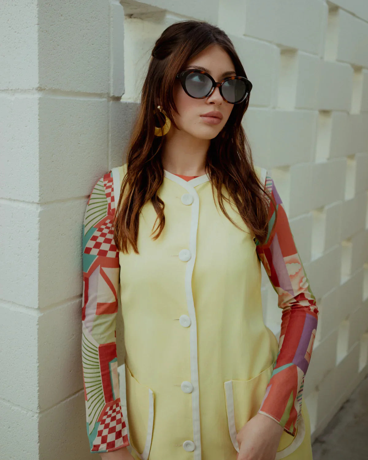 Marisol™ | 70’s Sonnenbrille in Havanna