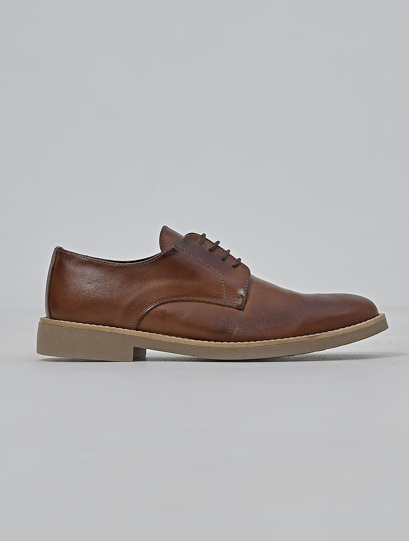 Lorenzo™ | Schnürschuhe in Cognac