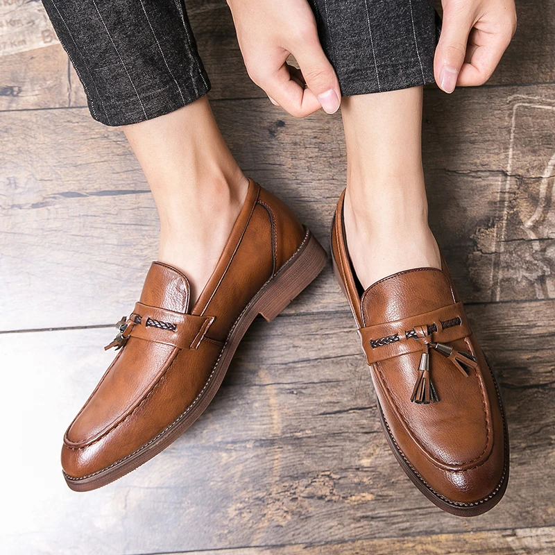 Alessio™ | Leather Tassel Loafers