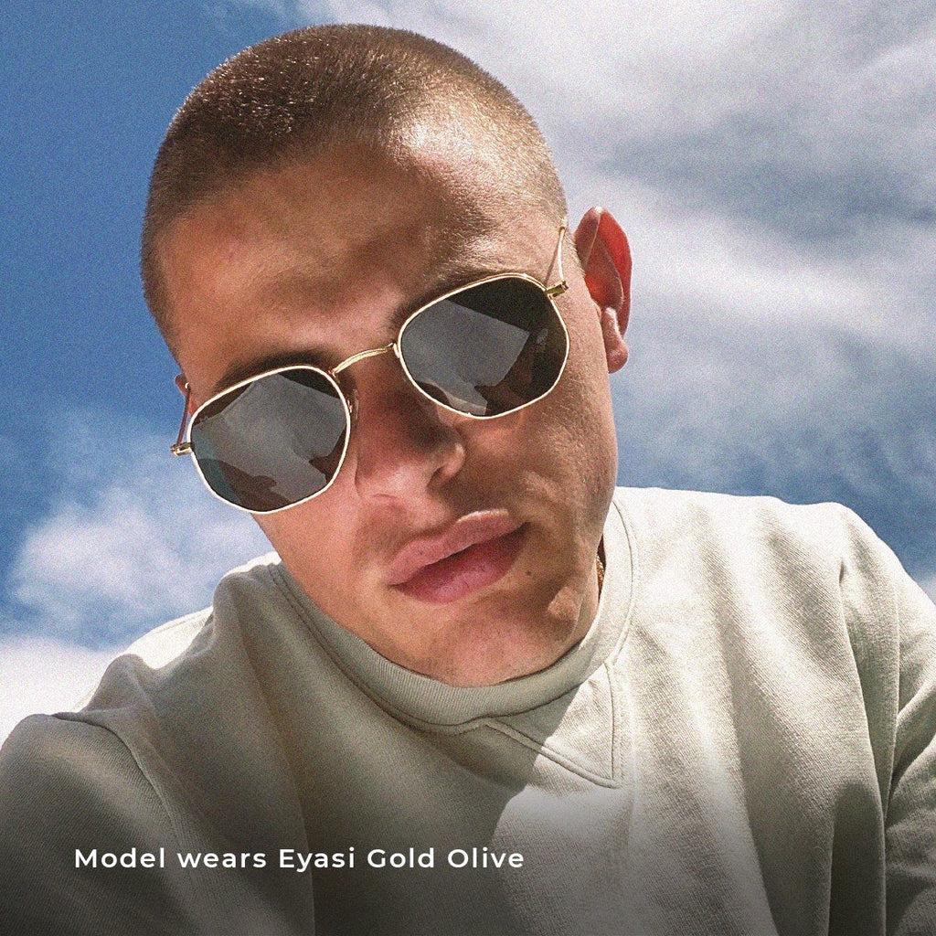 Solven™ | Gold & Olive Sonnenbrille