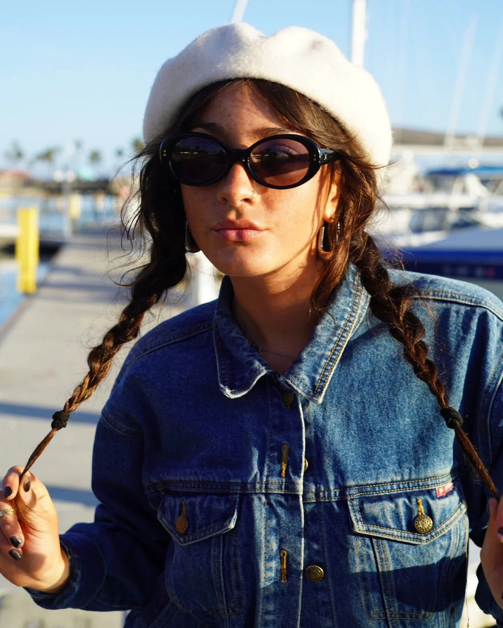 Elodie™ | 60’s Sonnenbrille in Farbe