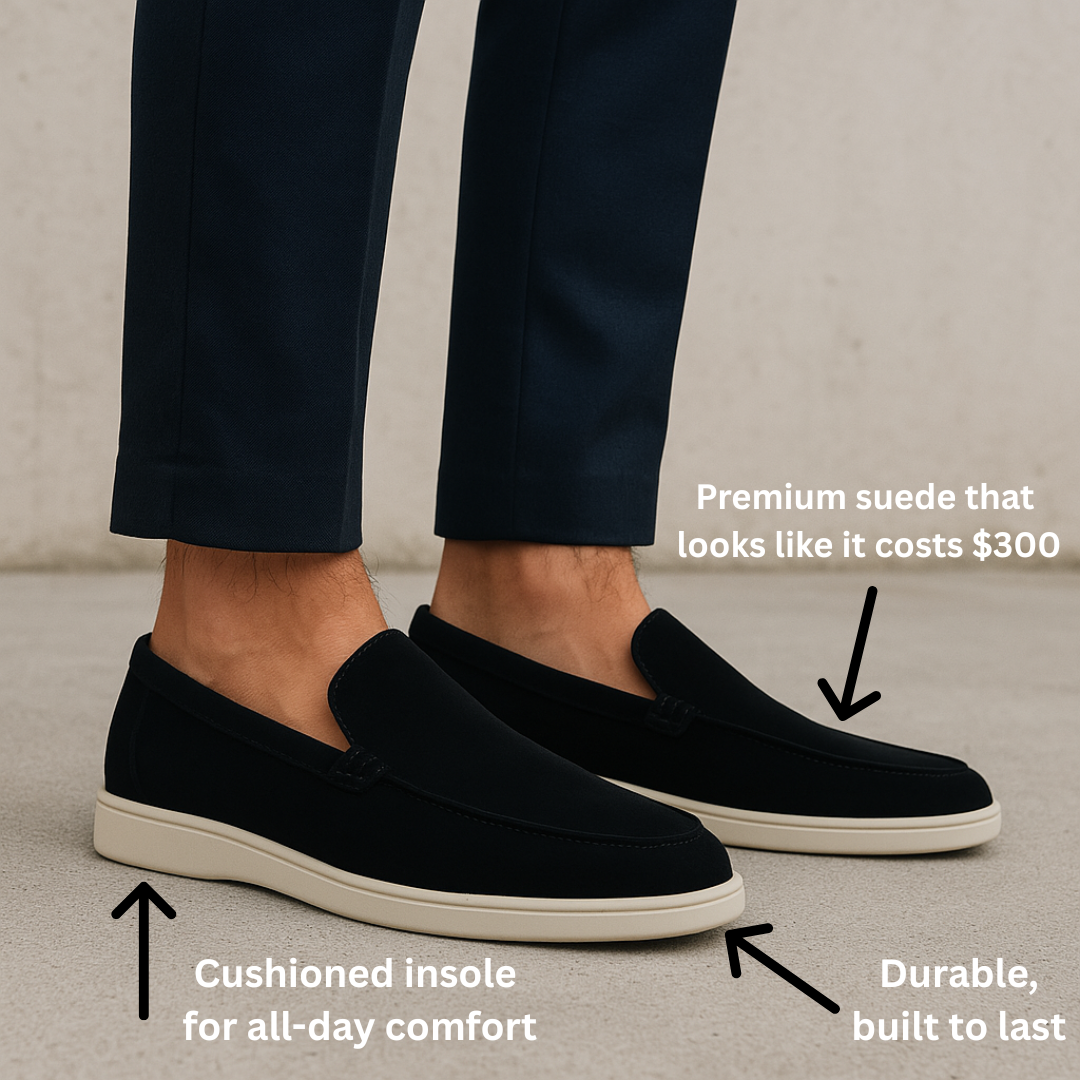 Valerio™ | Elegant Suede Loafers