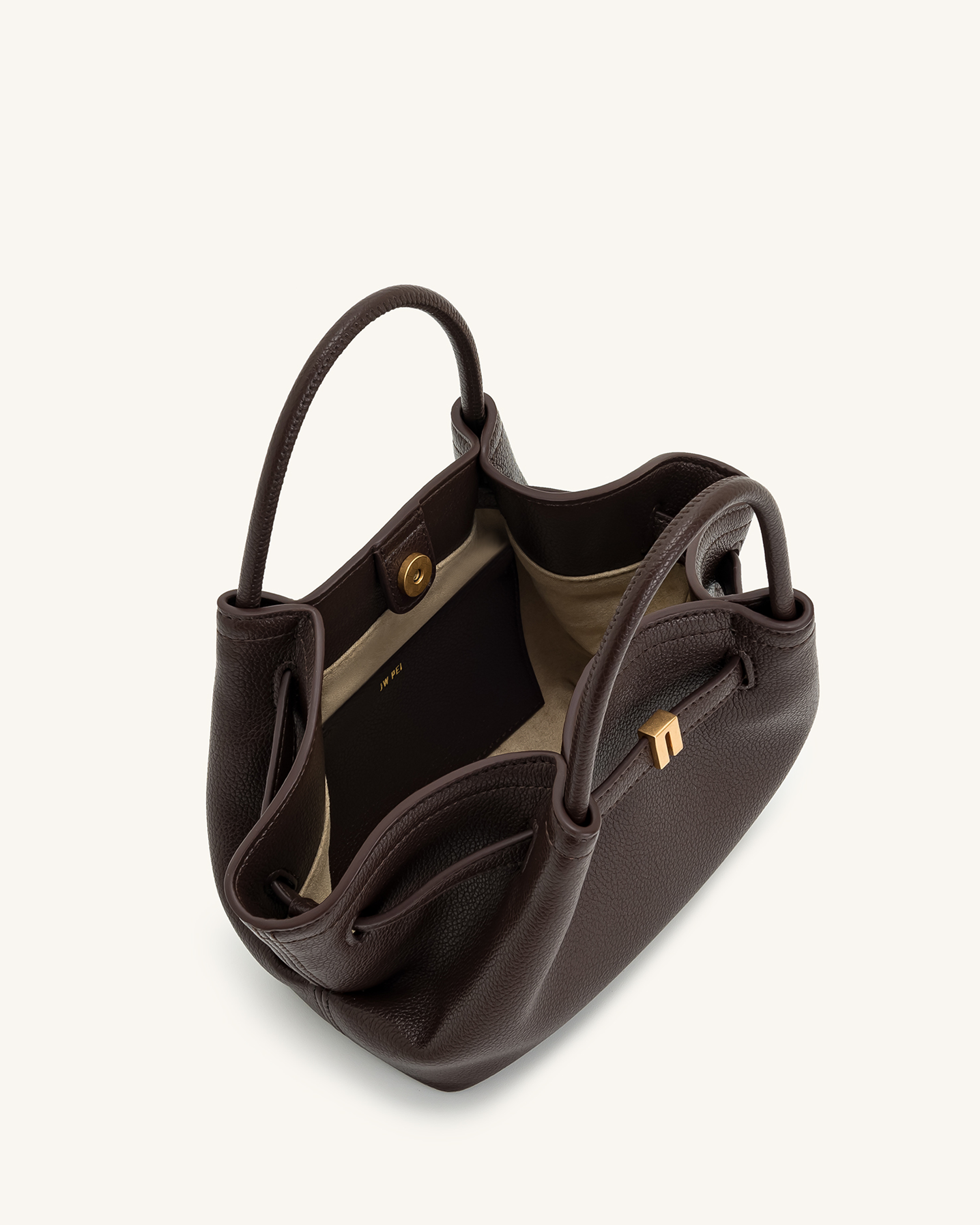 Luna | kleine Tote Bag Dunkelbraun