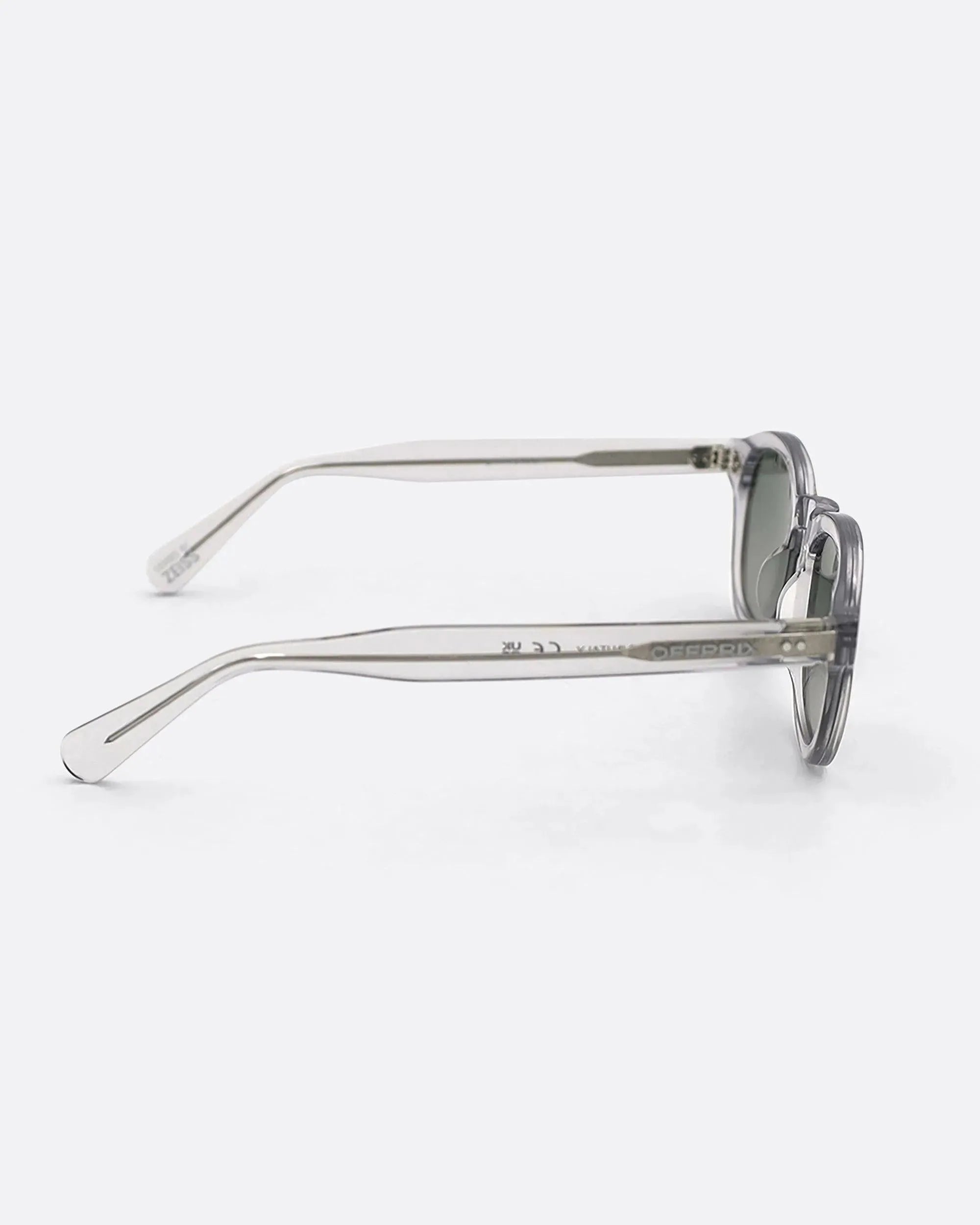 Lino™ | Runde Sonnenbrille in Grün