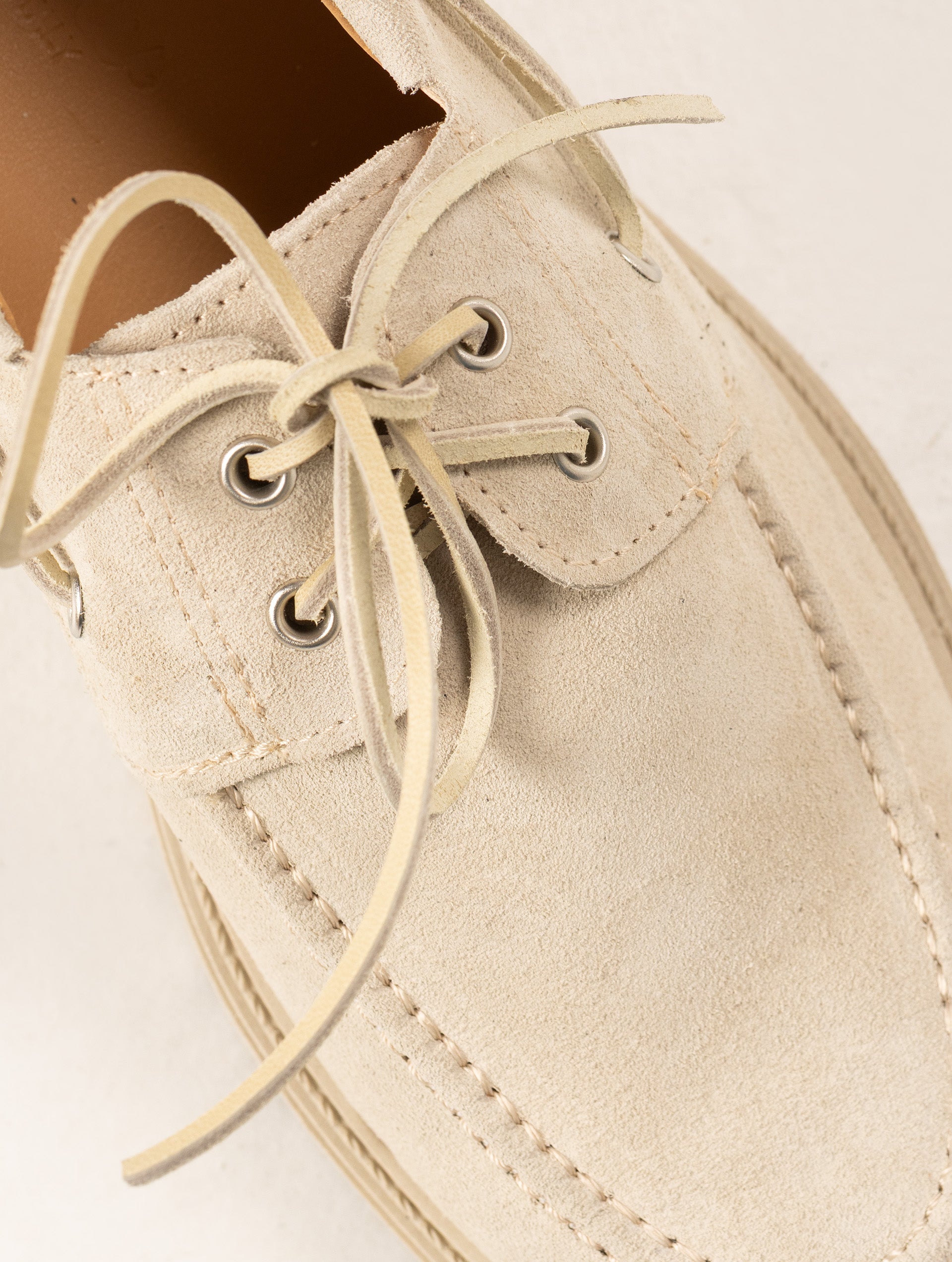 Marino™ | Boat Shoes in Creme