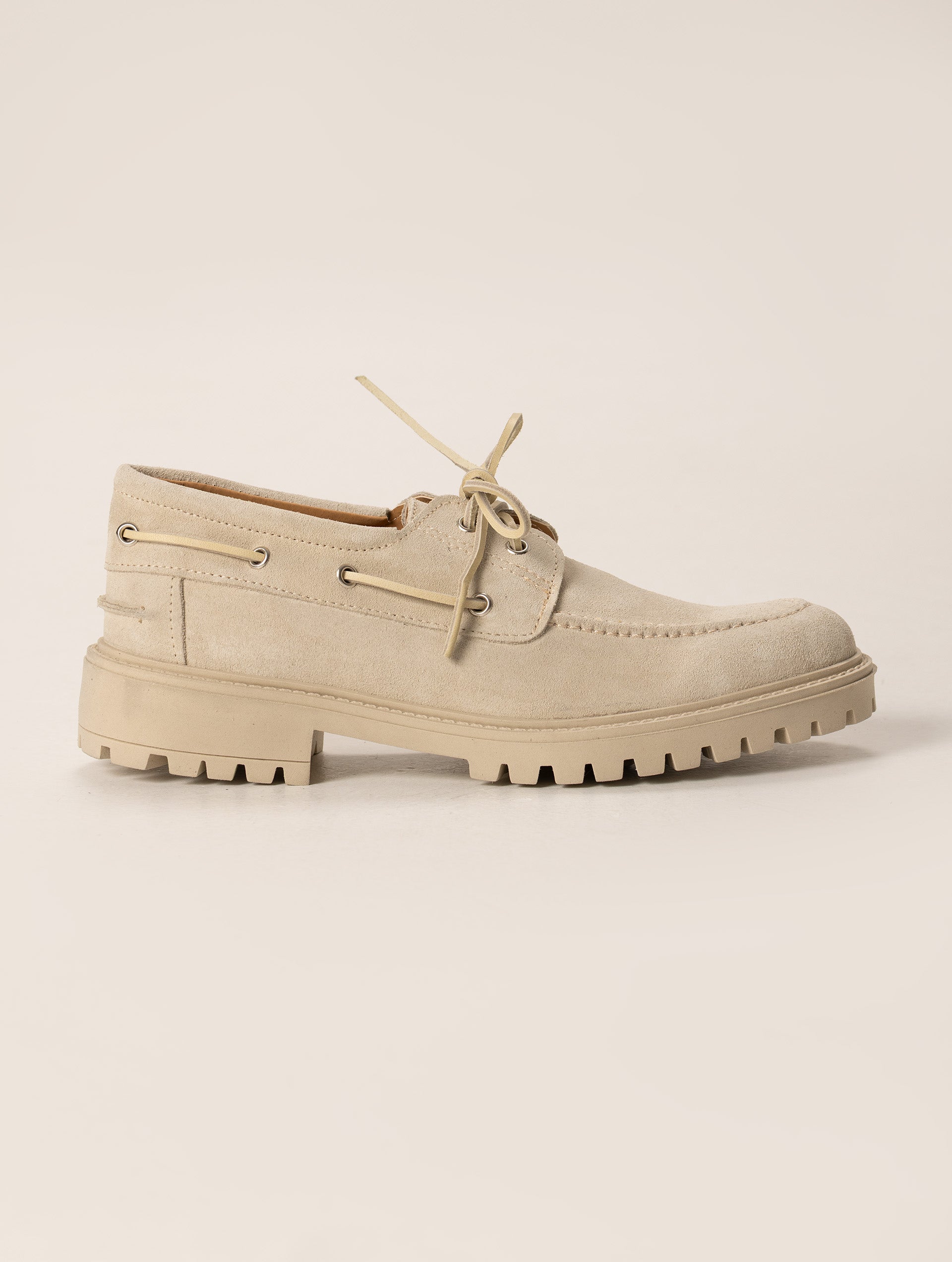 Marino™ | Boat Shoes in Creme