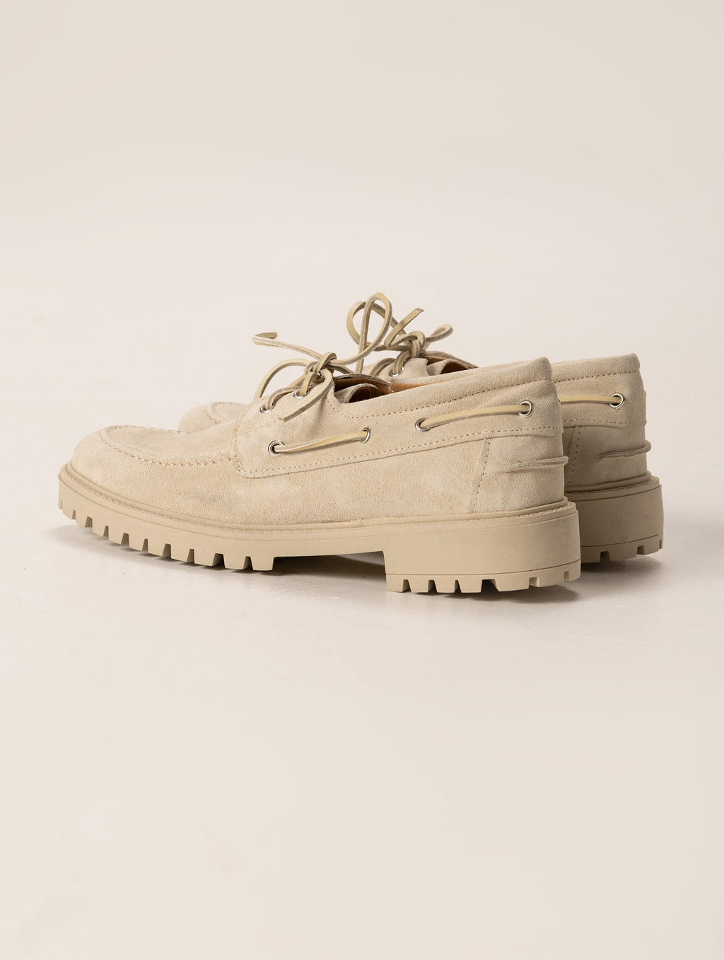 Marino™ | Boat Shoes in Creme