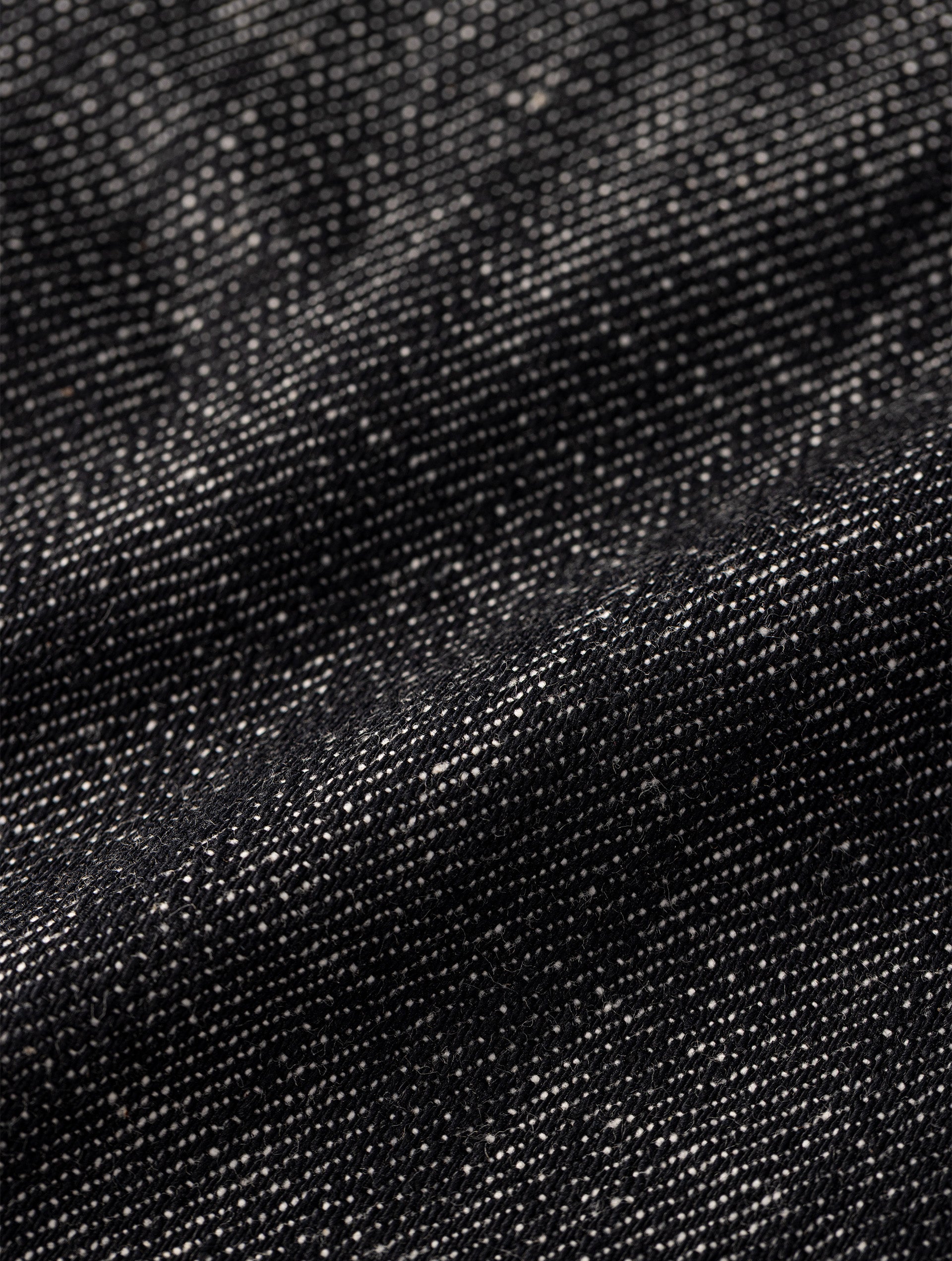 Noctis™ | Strukturierte Baggy Jeans in Schwarz