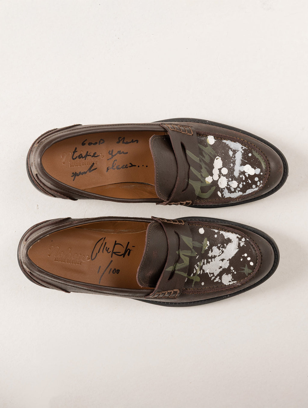 Mariano™ | Handpersonalisierte Mokassins in Braun