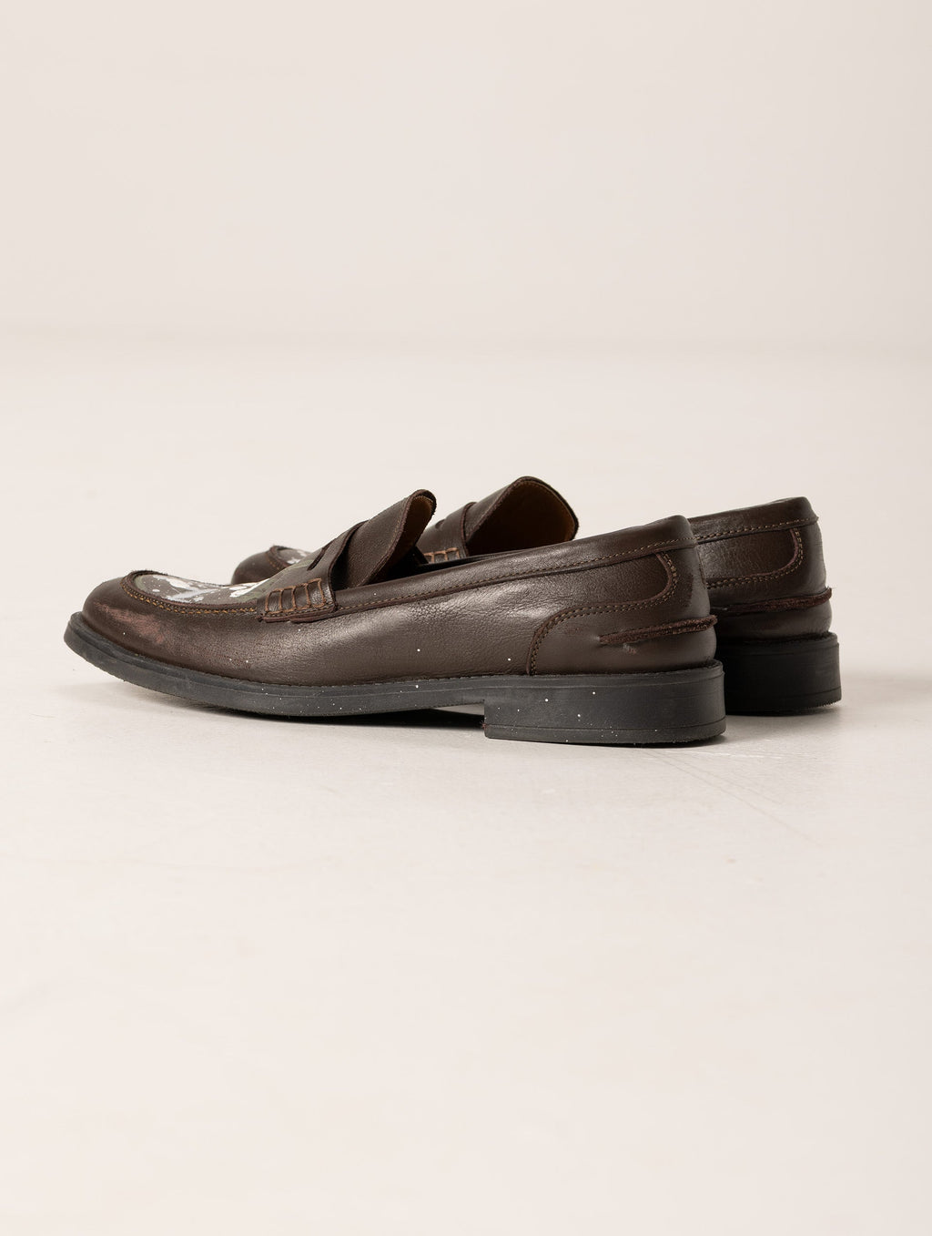 Mariano™ | Handpersonalisierte Mokassins in Braun