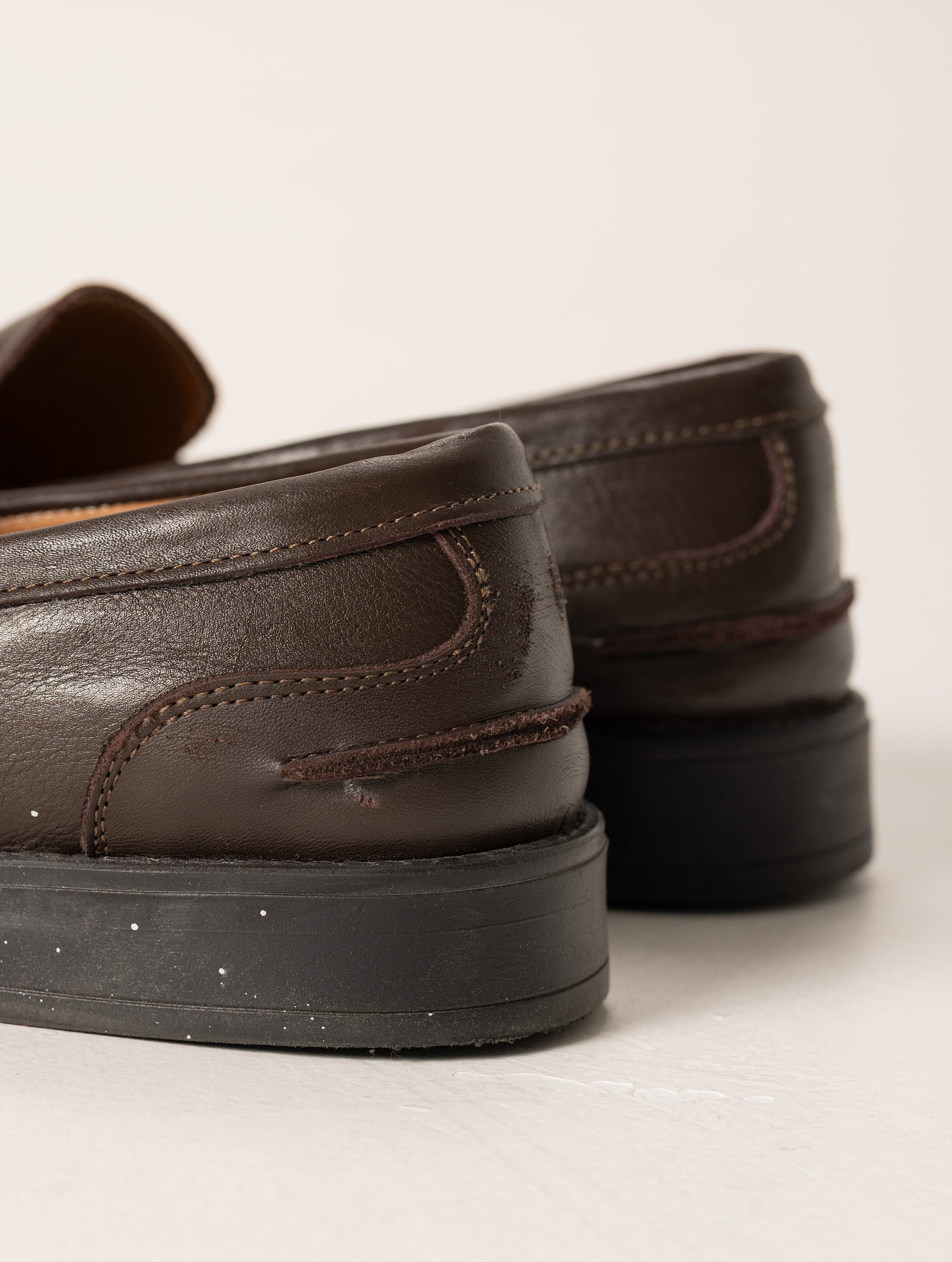 Mariano™ | Handpersonalisierte Mokassins in Braun