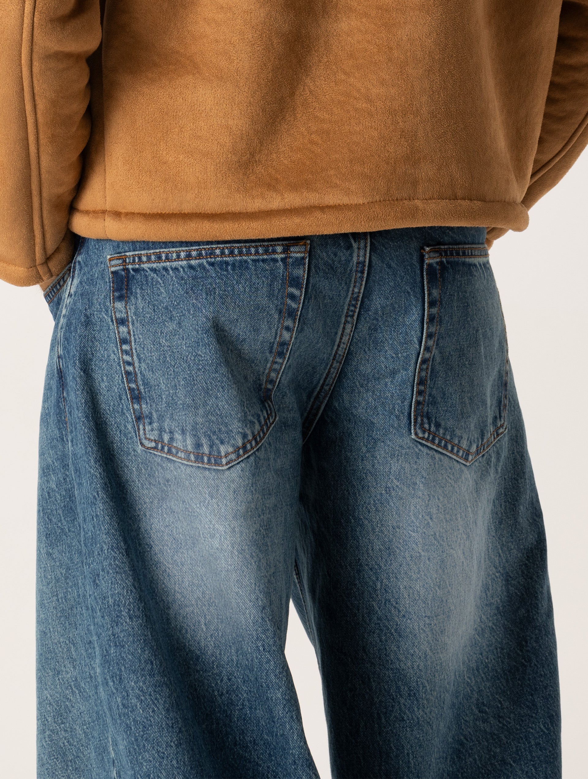 Aveline™ | Baggy Jeans in Vintage Denim