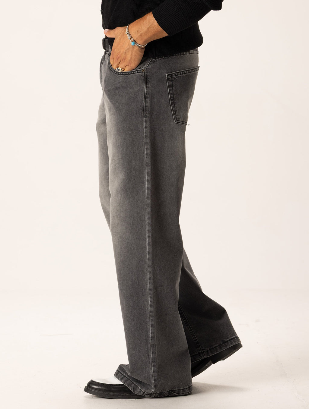 Virelli™ | Straight Jeans in Smoke Grey