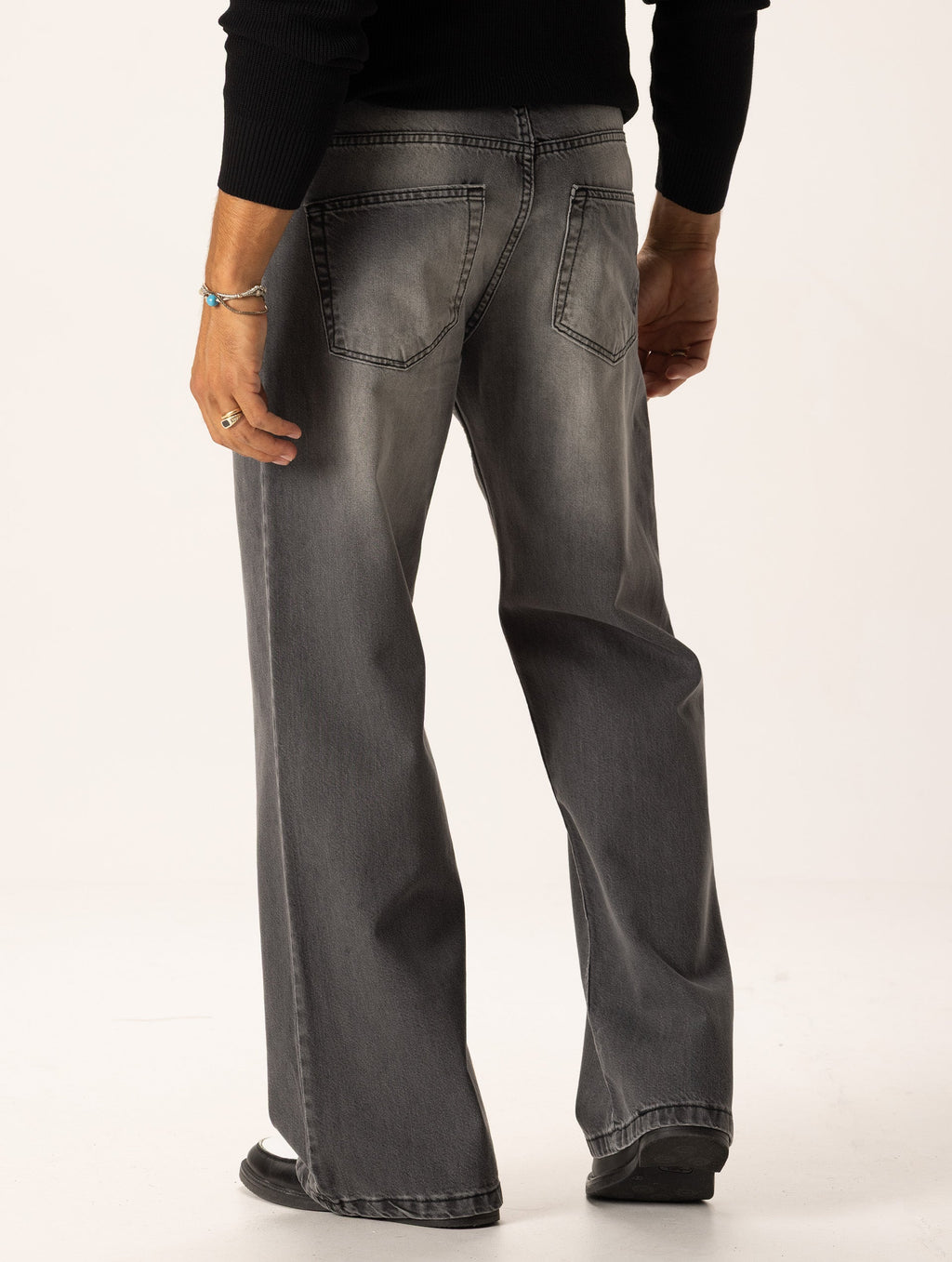 Virelli™ | Straight Jeans in Smoke Grey
