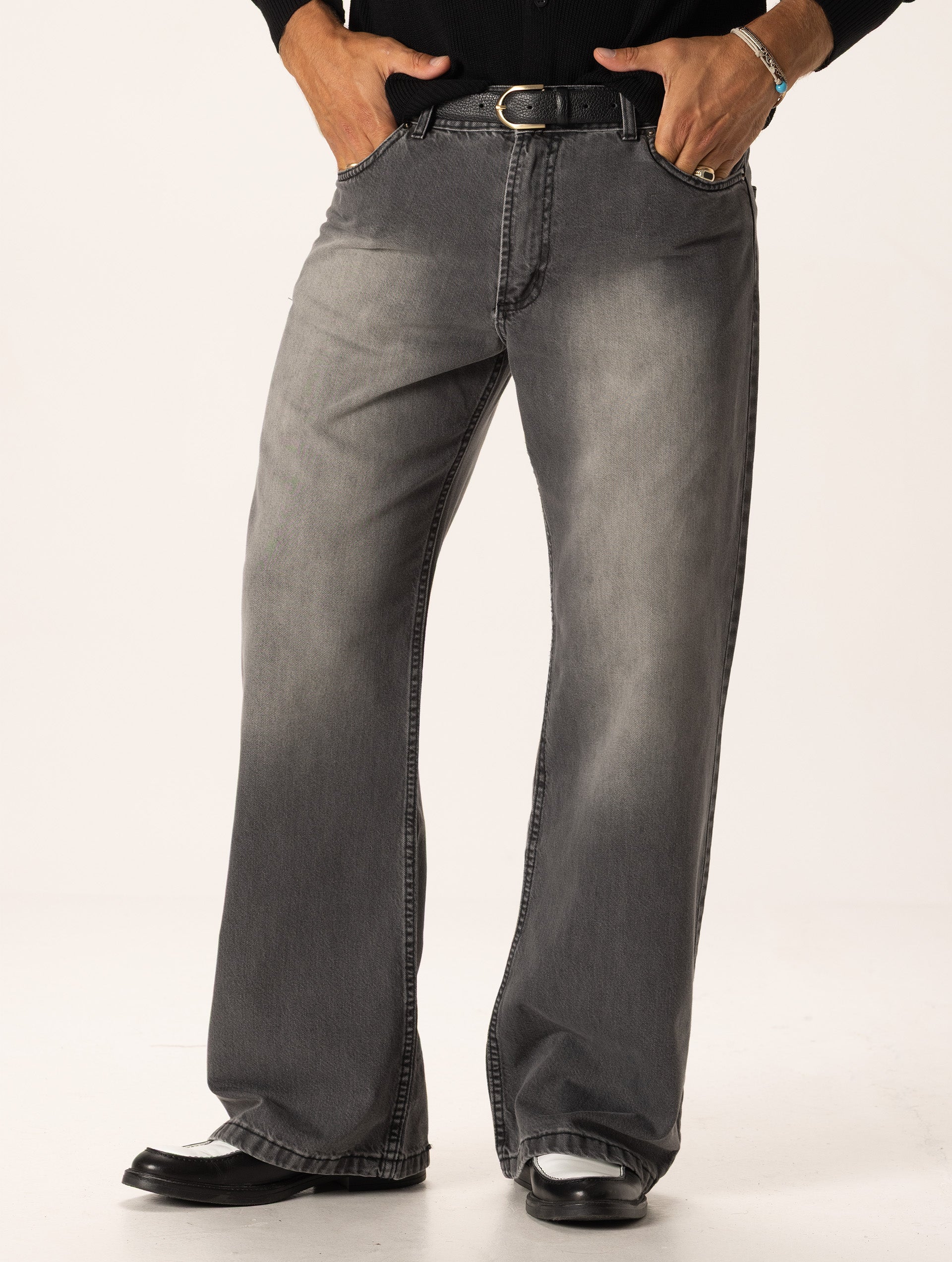 Virelli™ | Straight Jeans in Smoke Grey