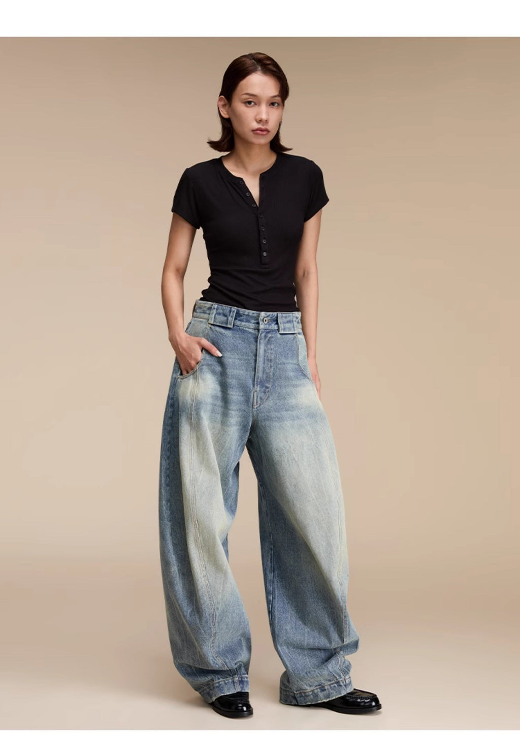 Scaro™ | Loose Fit Denim Hose