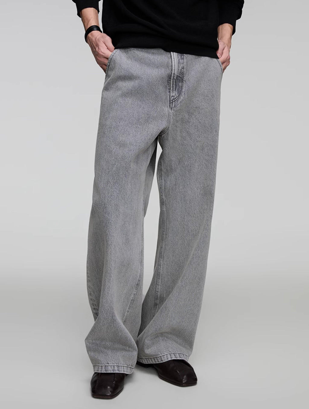 Kairo™ | Washed Denim Hose in Farbe