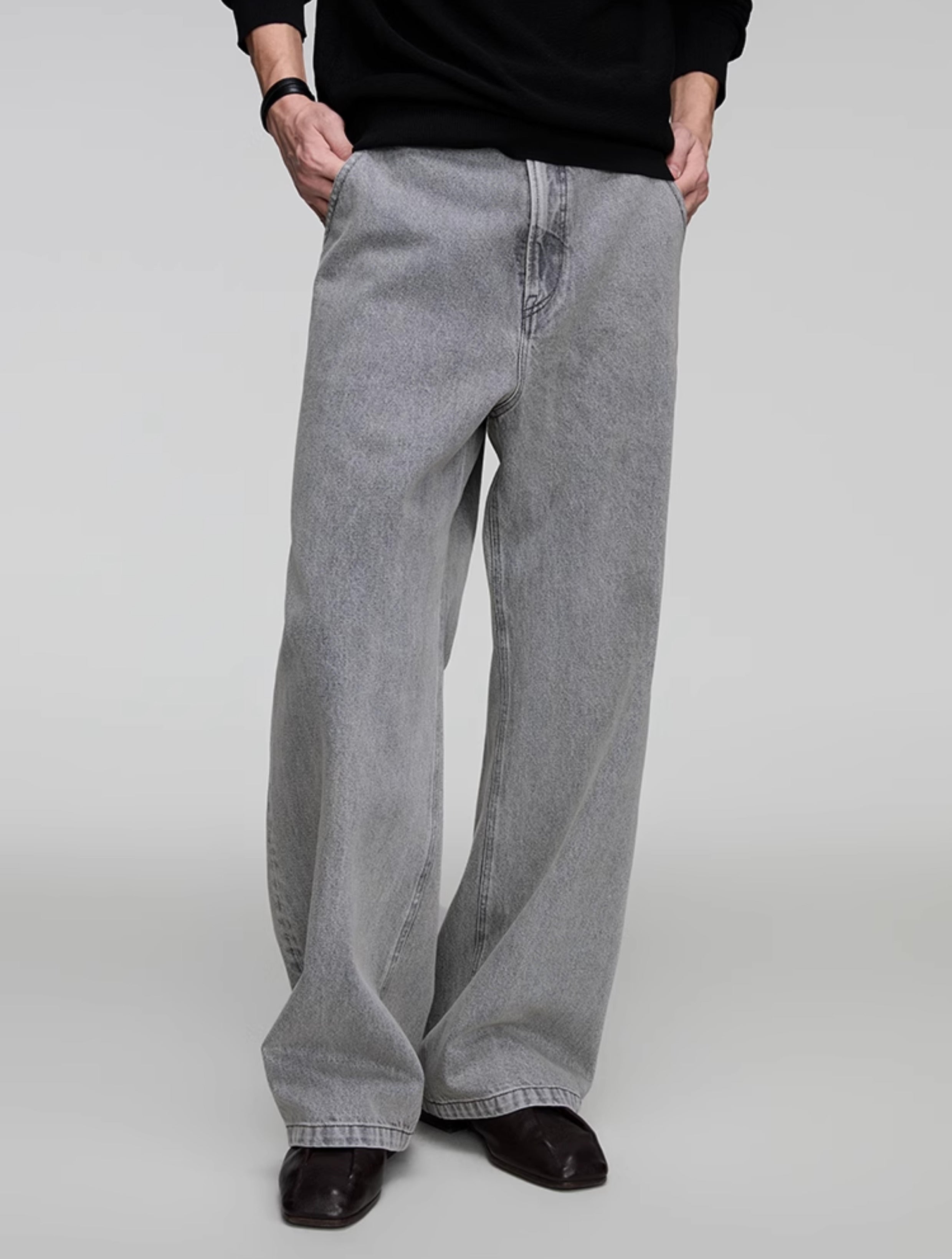 Kairo™ | Washed Denim Hose in Farbe