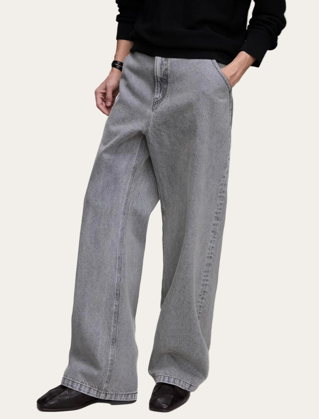 Kairo™ | Washed Denim Hose in Farbe