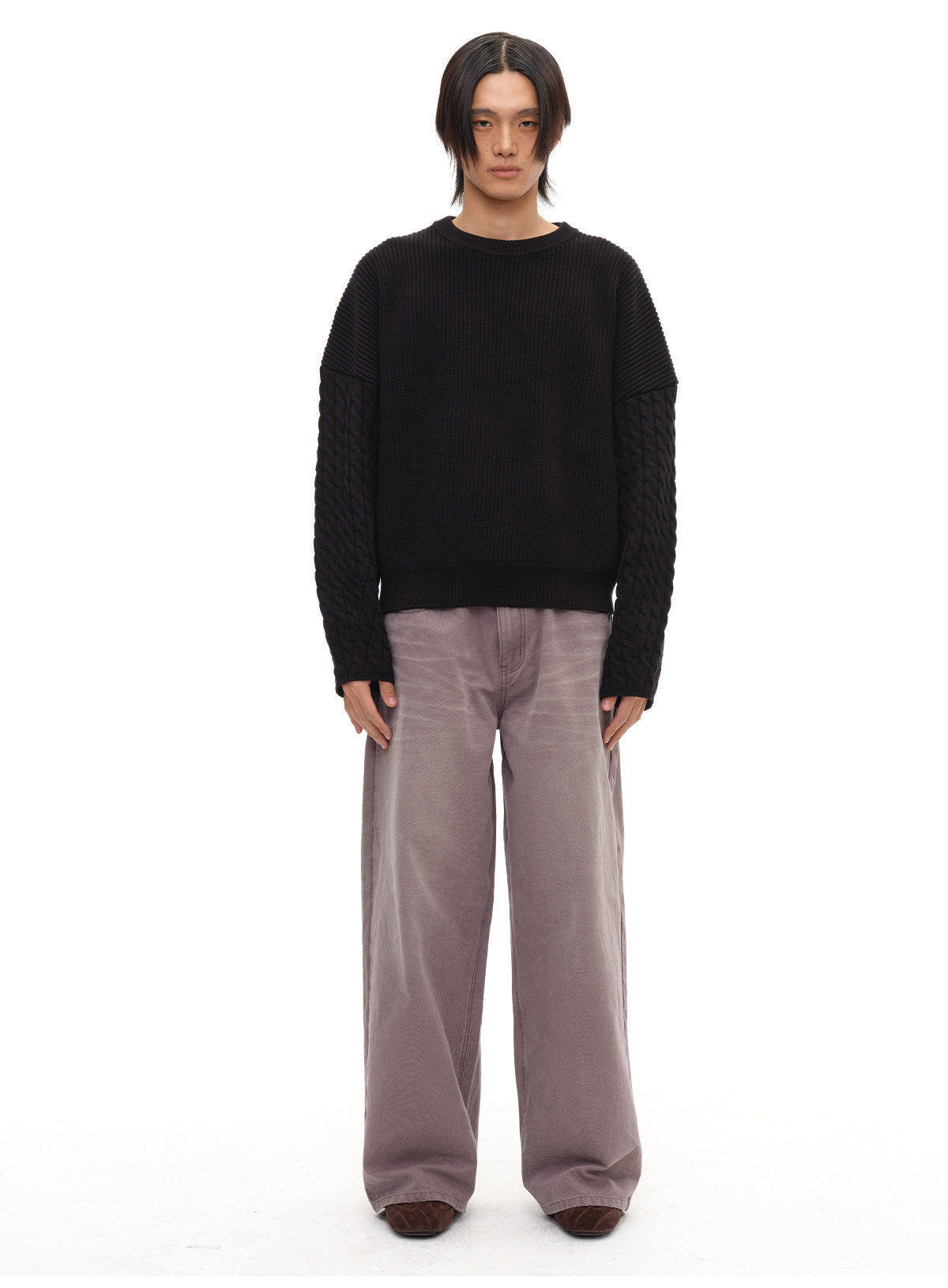 Auron™ | Wash Wide Leg Jeans